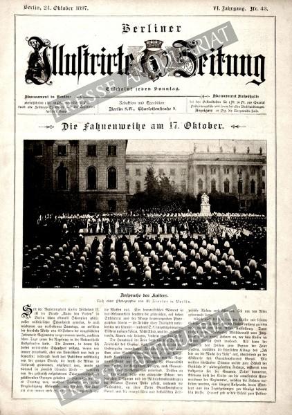 Berliner Illustrirte Zeitung, 24.10.1897 bis 30.10.1897