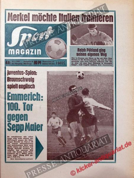 Sportmagazin Nr. 4A, 22.01.1968 bis 28.01.1968