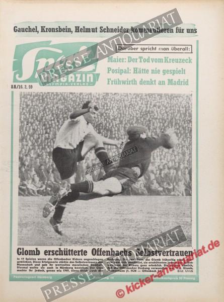 Sportmagazin Nr. 7A, 16.02.1959 bis 22.02.1959