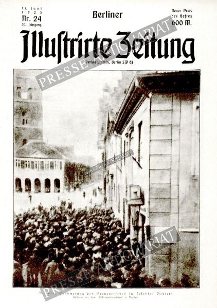 Berliner Illustrirte Zeitung, 17.06.1923 bis 23.06.1923