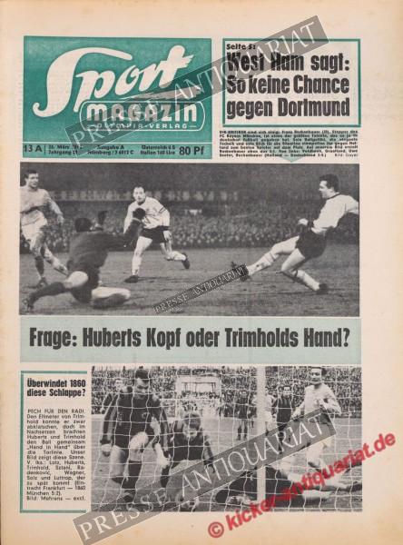 Sportmagazin Nr. 13A, 28.03.1966 bis 03.04.1966