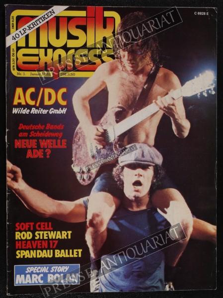 Musik Express, 01.01.1982 bis 31.01.1982