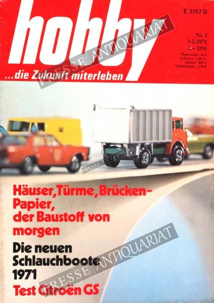 Hobby Magazin, 03.02.1971 bis 16.02.1971