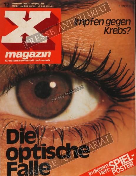 X Magazin, 01.12.1971 bis 31.12.1971