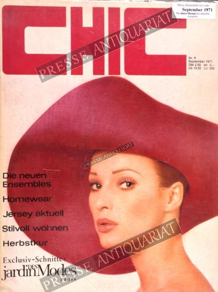 Chic Mode Magazin, 01.09.1971 bis 30.09.1971