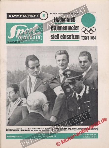 Sportmagazin Nr. 43A, 26.10.1964 bis 01.11.1964