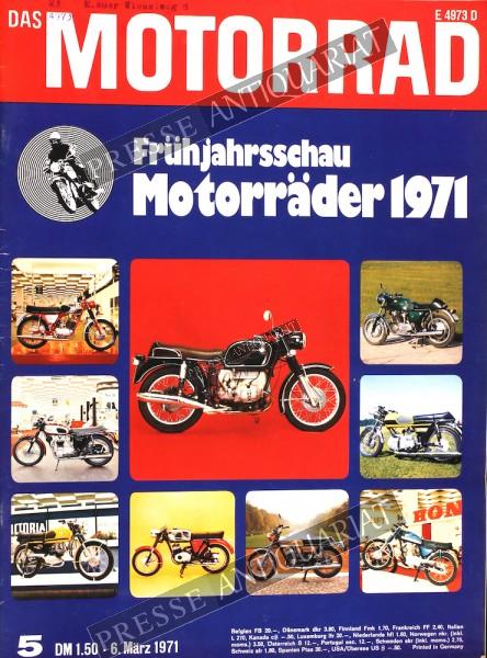 Das Motorrad Magazin, 06.03.1971 bis 19.03.1971