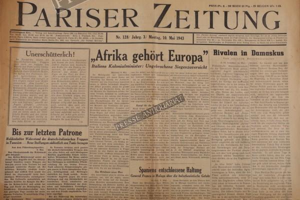 Pariser Zeitung, 10.05.1943