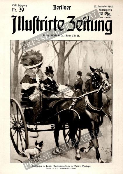 Berliner Illustrirte Zeitung, 27.09.1908 bis 03.10.1908