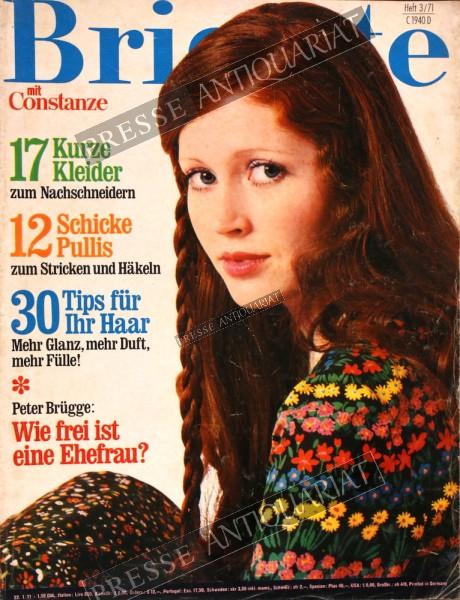 Brigitte Modemagazin, 22.01.1971 bis 04.02.1971