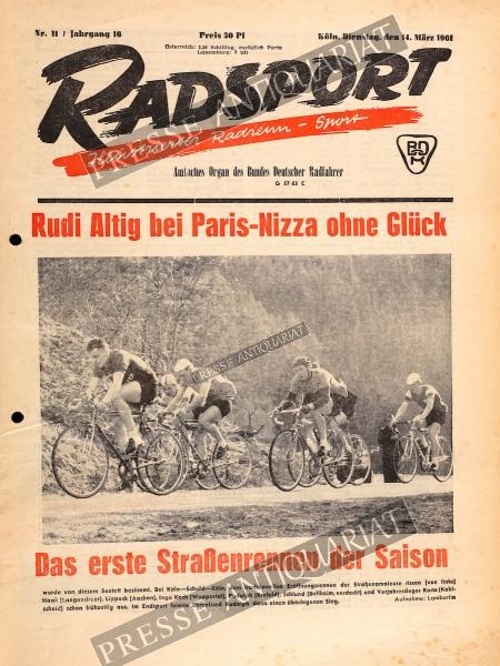 Radsport Illustrierte, 14.03.1961 bis 20.03.1961