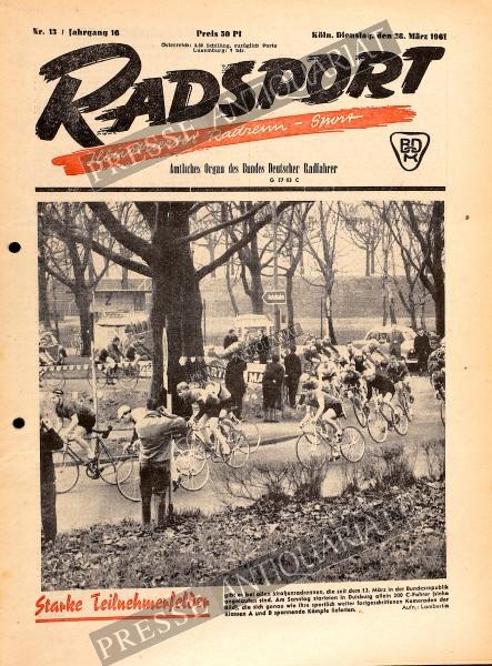 Radsport Illustrierte, 28.03.1961 bis 03.04.1961