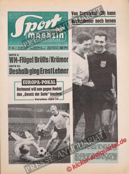 Sportmagazin Nr. 7A, 14.02.1966 bis 20.02.1966