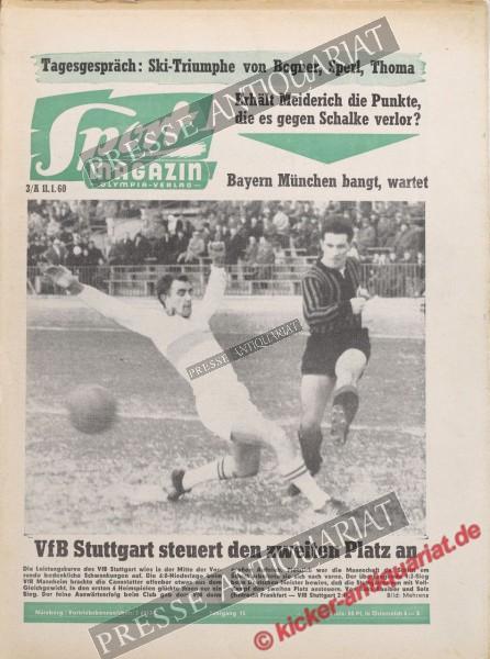 Sportmagazin Nr. 3A, 18.01.1960 bis 24.01.1960