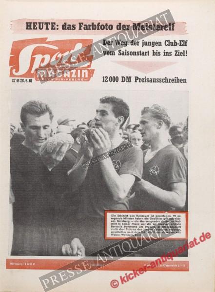 Sportmagazin Nr. 27B, 28.06.1961 bis 04.07.1961