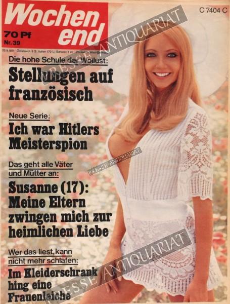 Wochenend, 22.09.1971 bis 28.09.1971