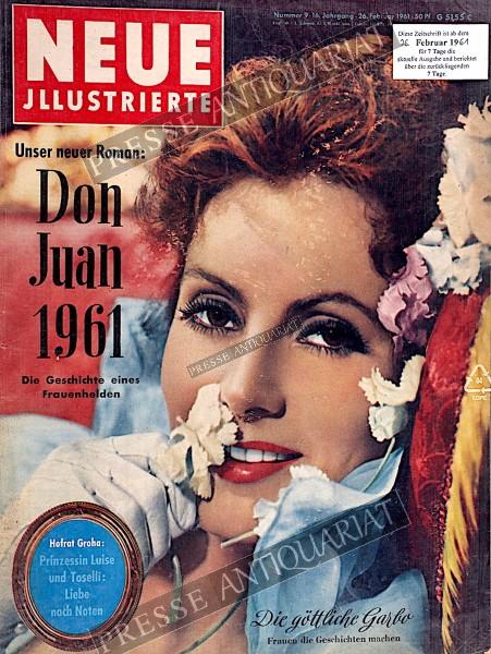 Cover Titelbild: Greta Garbo.