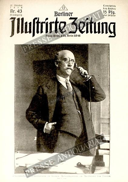 Berliner Illustrirte Zeitung, 27.10.1918 bis 02.11.1918