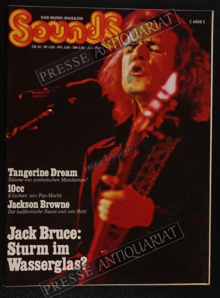 Sounds Musik Magazin, 01.07.1975 bis 31.07.1975