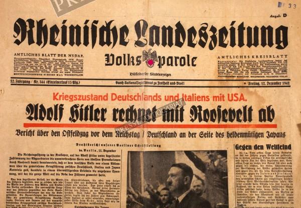 Rheinische Landeszeitung, 12.12.1941